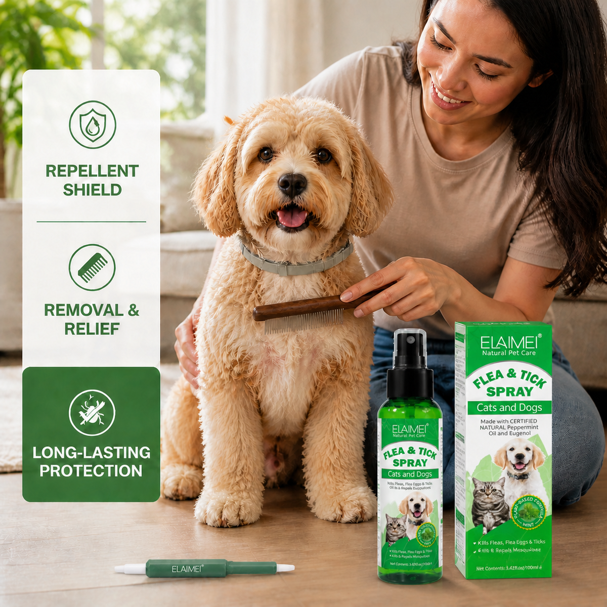 Natural Tick-Free Total Protection Kit for Dogs – The Ultimate Worry-Free Bundle