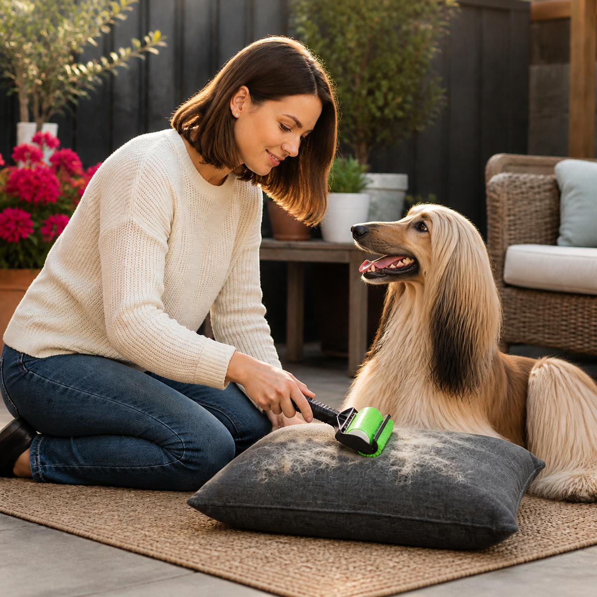 Reusable 3in1 Pet Hair Removal Brush