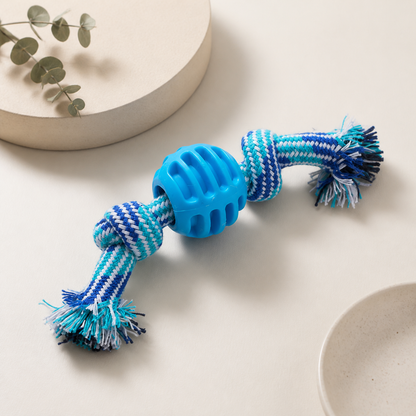 Pet Dog Toy Cotton Rope Double Knot