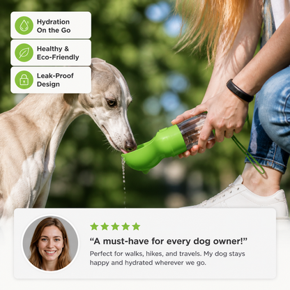 PawHydrate Pro – 3-in-1 Portable Water Bottle for Pets