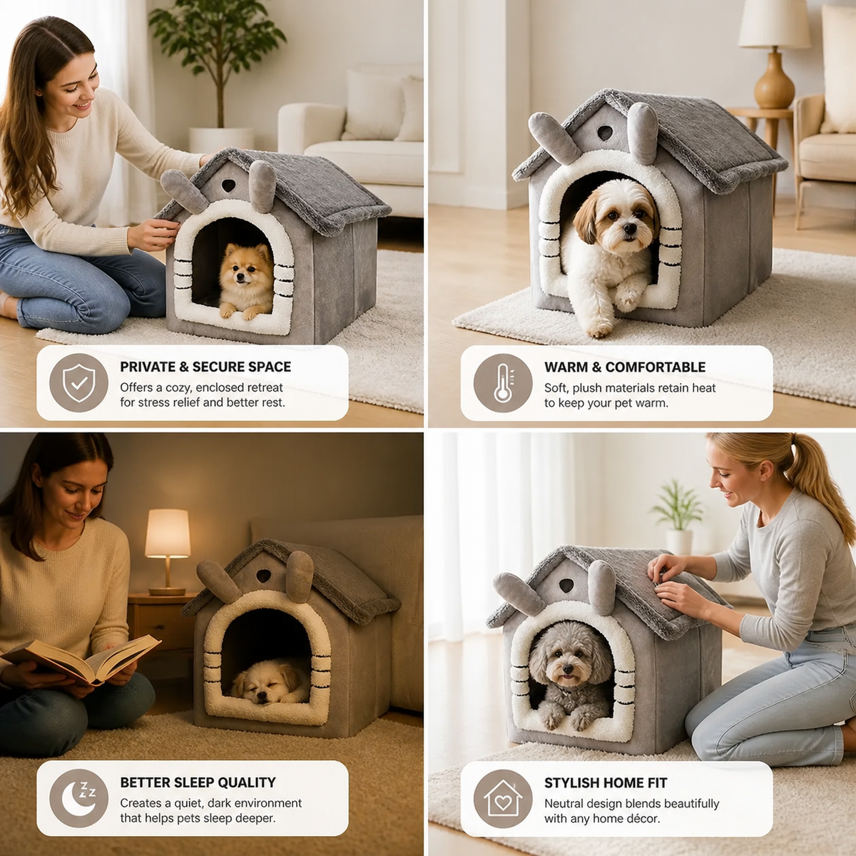 CuddleNest Indoor Dog House