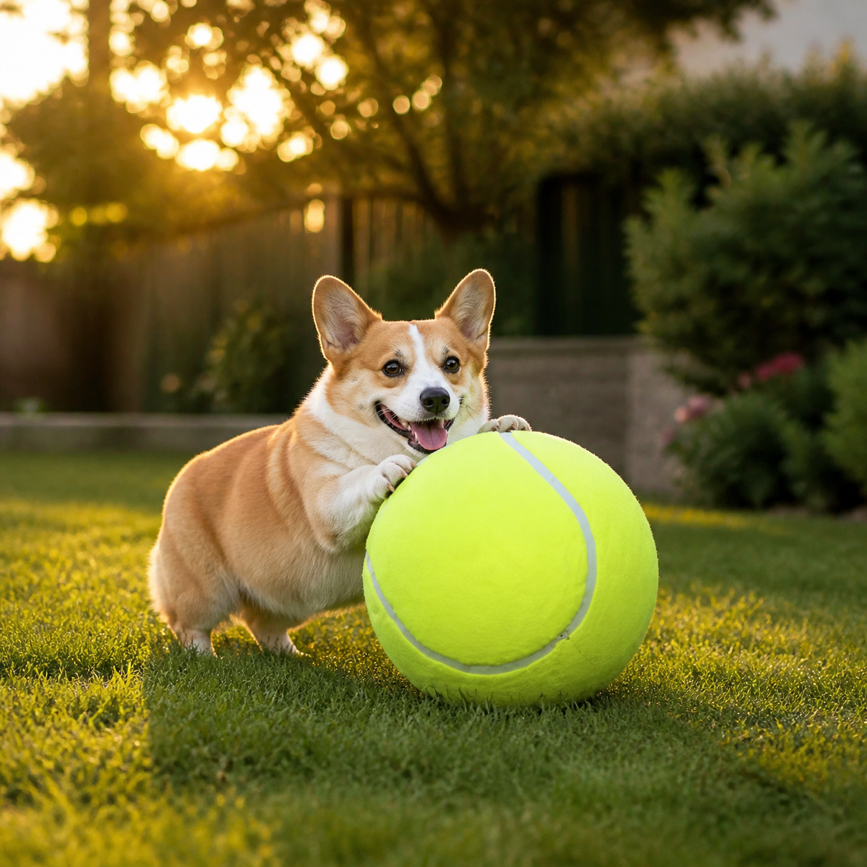 Giant Tennis Ball For Dogs