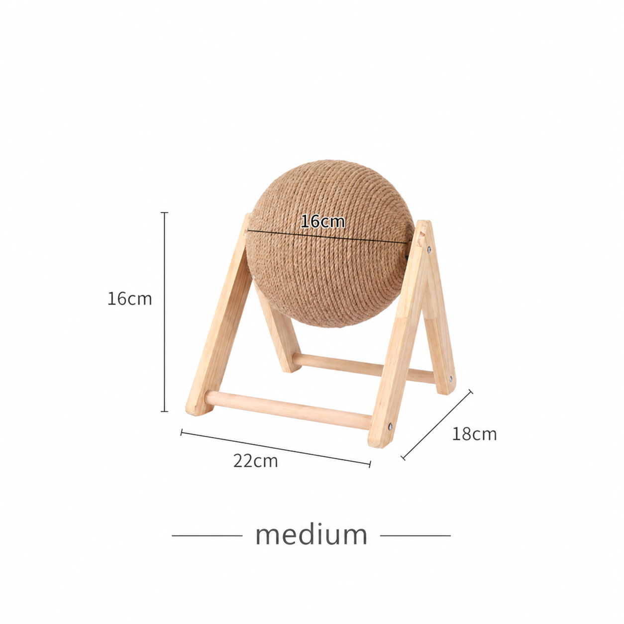Cat Scratching Ball made of Sisal
