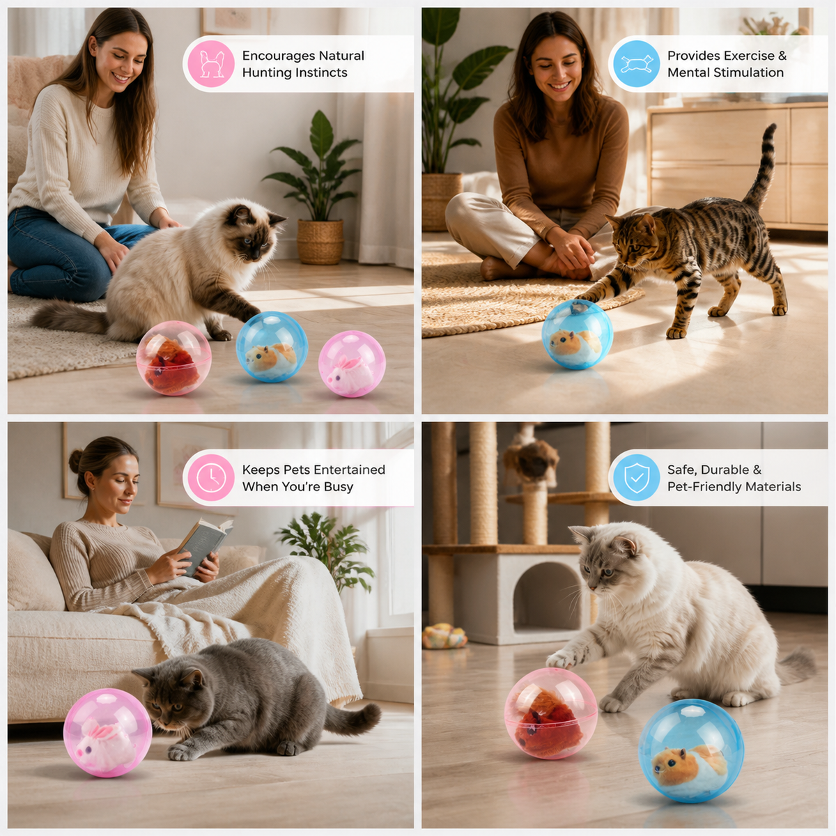 Rolling Hamster - Active Ball