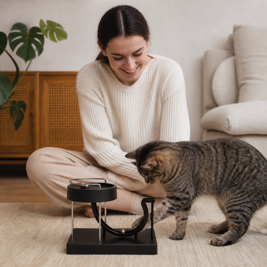Marble Run Cat Toy for Endless Fun