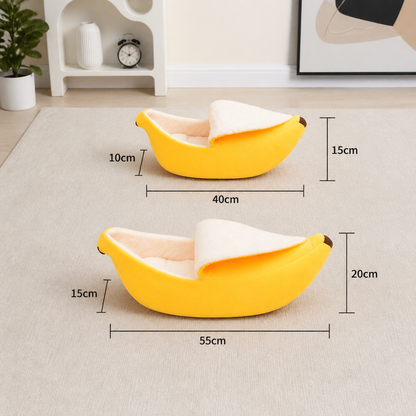 Banana Cat Bed