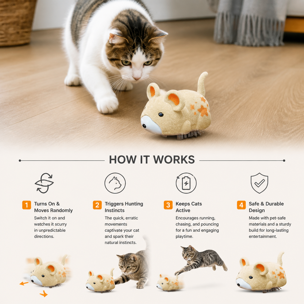 Active Hamster Indoor Cat Toy