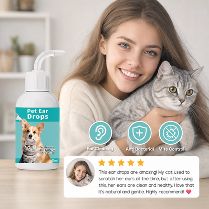 Natural Cat Ear Cleaning Drops