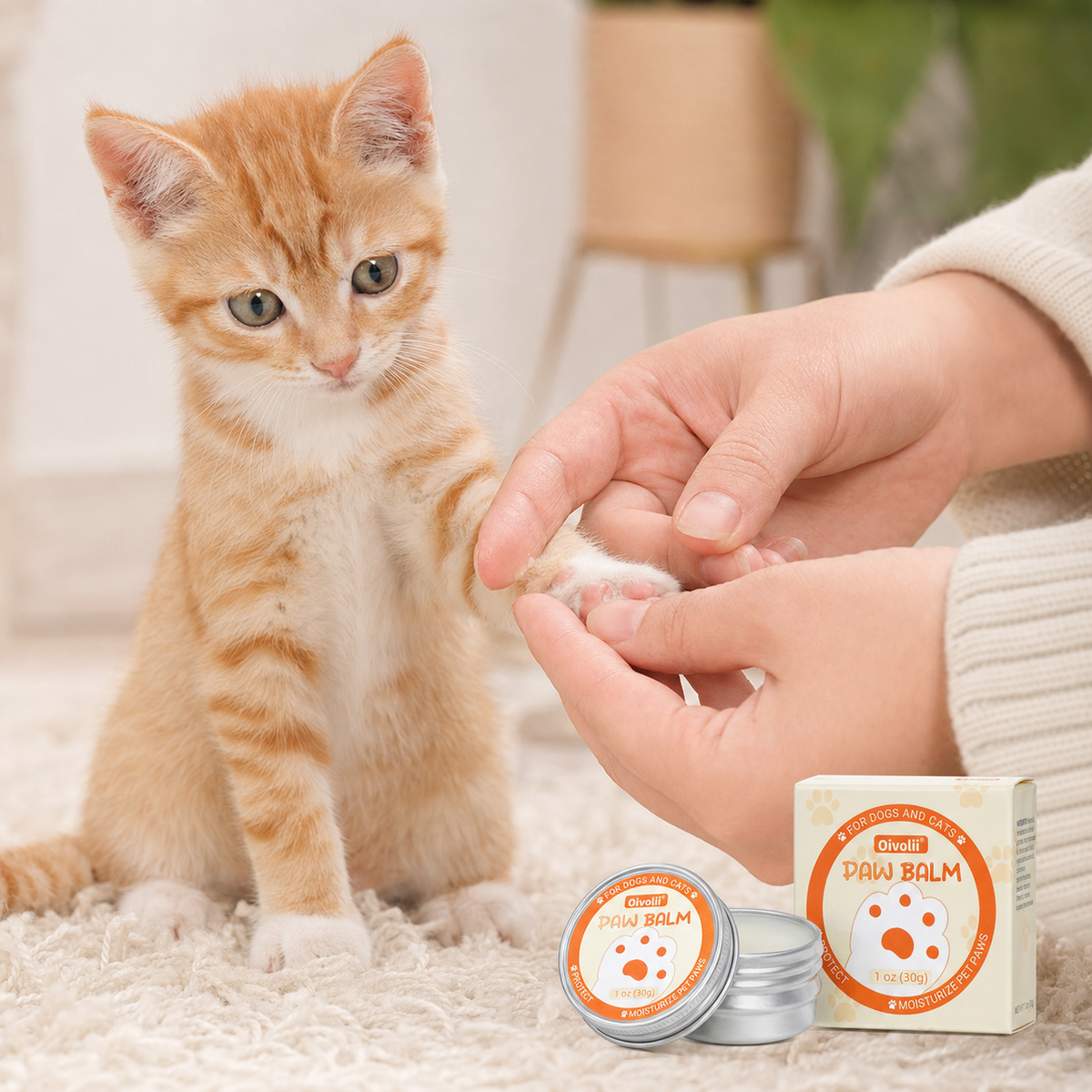 Paw Care Cream for Dogs & Cats