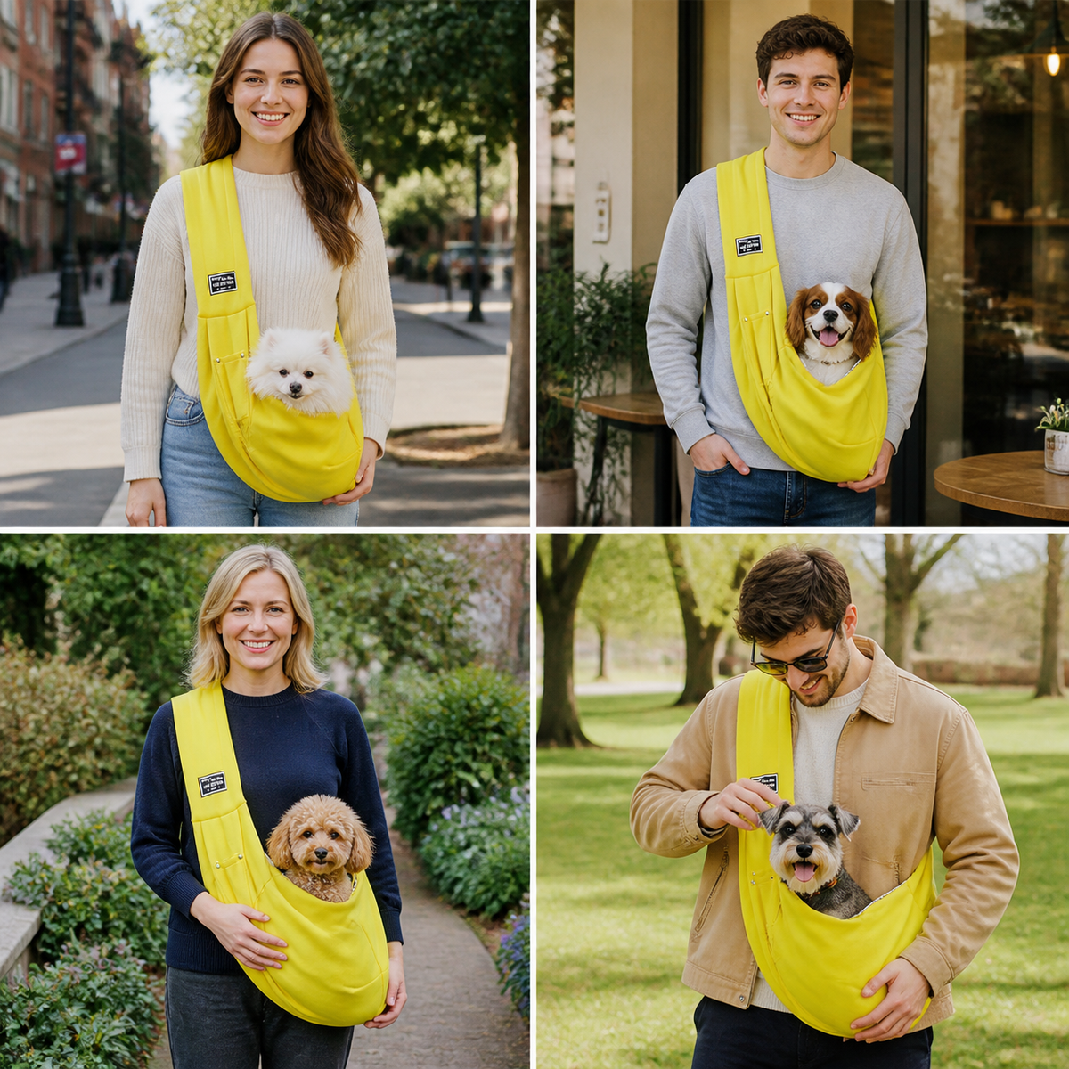 Cotton Comfortable Dog Bag
