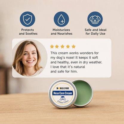 Care and protection cream for dog snouts