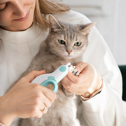 Professional Pet Nail Clipper LED Light