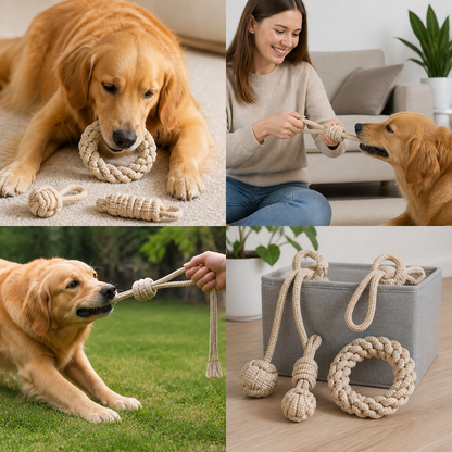 Dog Knot Toy – Fun and Effective Teeth Cleaner