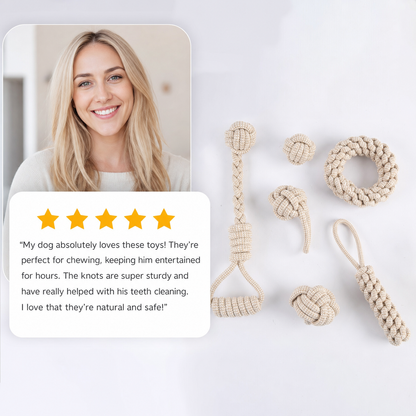 Dog Knot Toy – Fun and Effective Teeth Cleaner