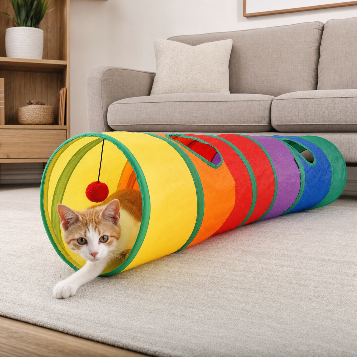 Foldable Cat Tunnel