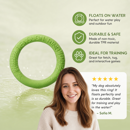 Floating Water Dog Toy Training Ring