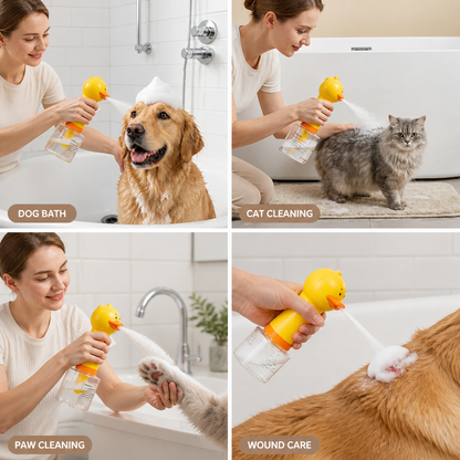 Automatic Duck Pet Foam Sprayer