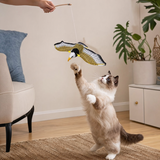 Eagle Flying Bird Cat Toy