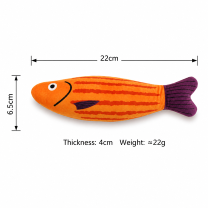 Cat Toy Catnip 3D Simulation Fish