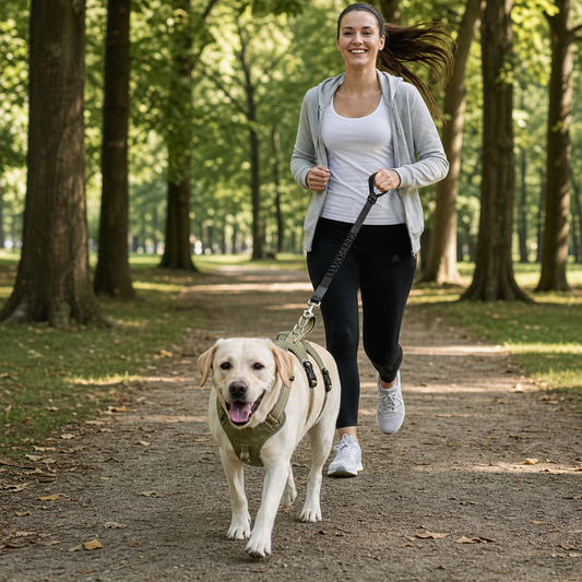 Reflective Anti-Pull Dog Harness – GripGuard Comfort