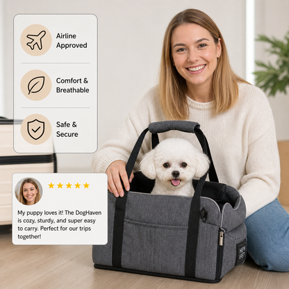 Portable Travel Box for Small Dogs – "DogHaven"