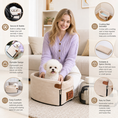 Portable Travel Box for Small Dogs – "DogHaven"
