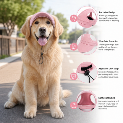 SunSafe Paws – UV Protection Hat for Dogs