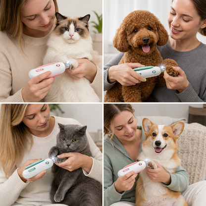 Pet Nail Trimmer with LED Light – PawClip