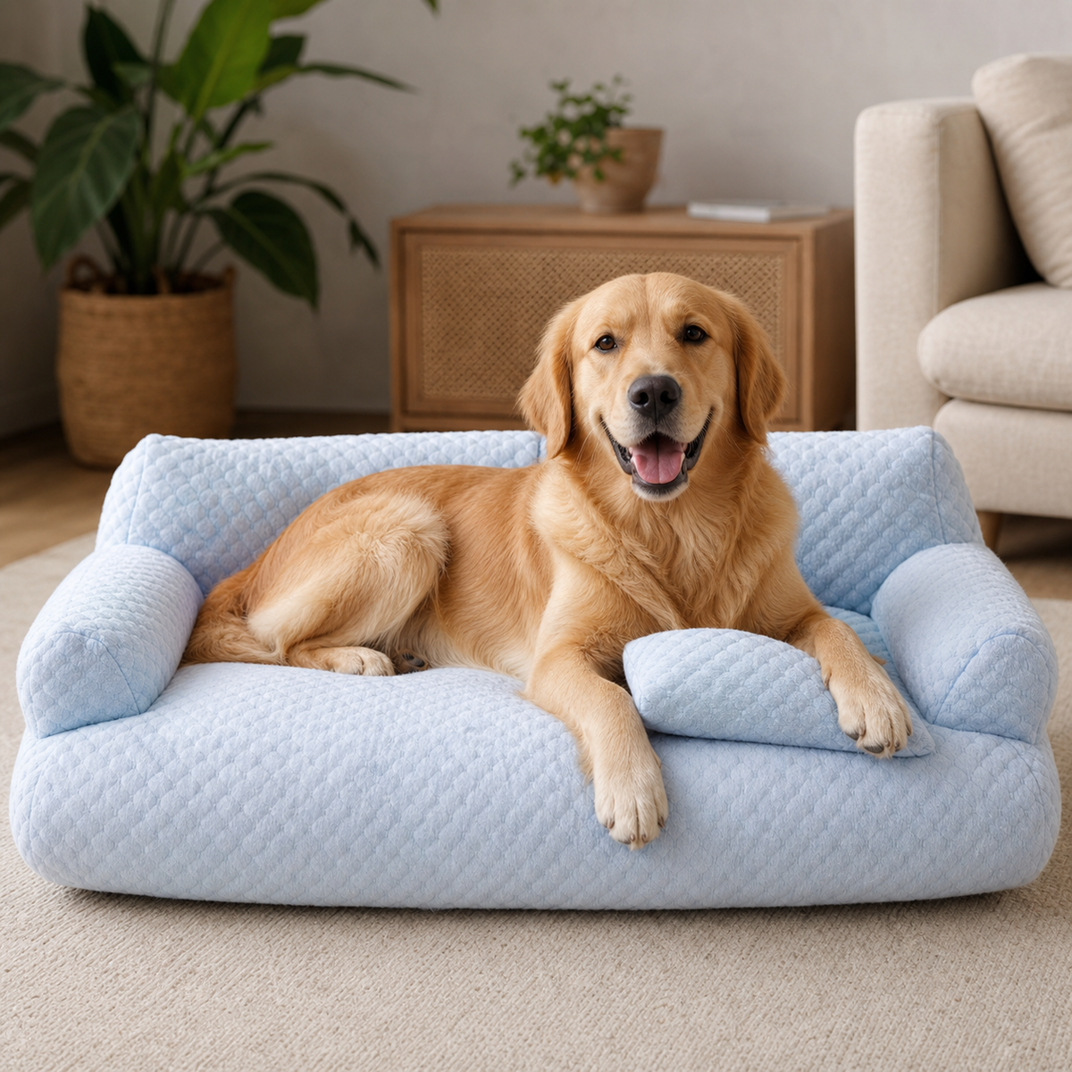 CozyNest Plush Bed – Luxurious Comfort for Pets
