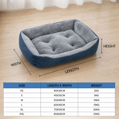 CozyRest Pet Bed – Orthopedic Plush Comfort