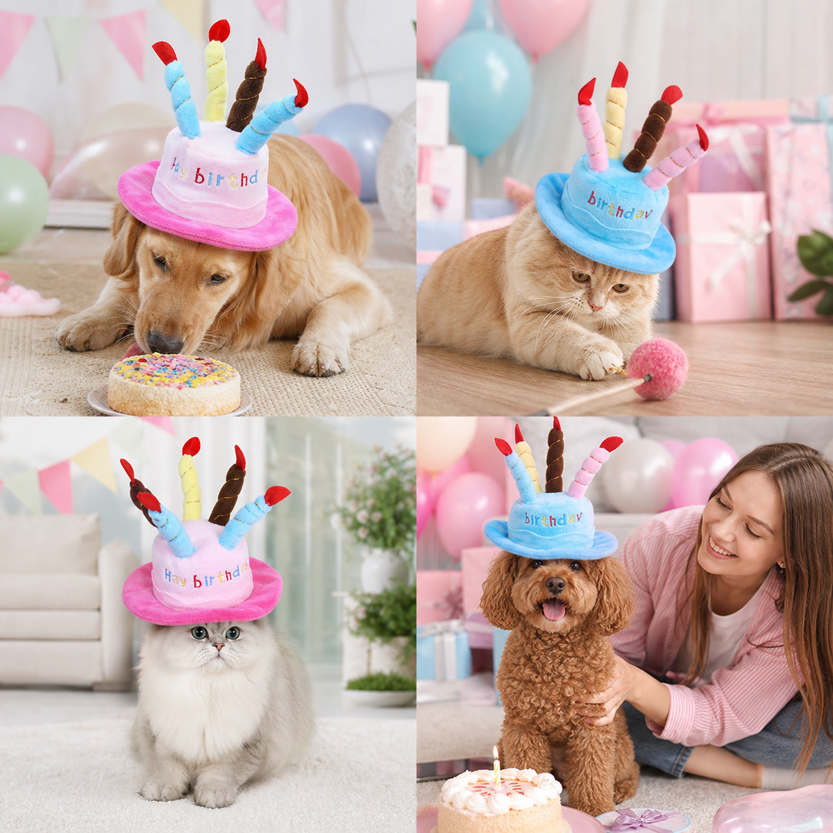 Pet Birthday Hat – PartyPaws