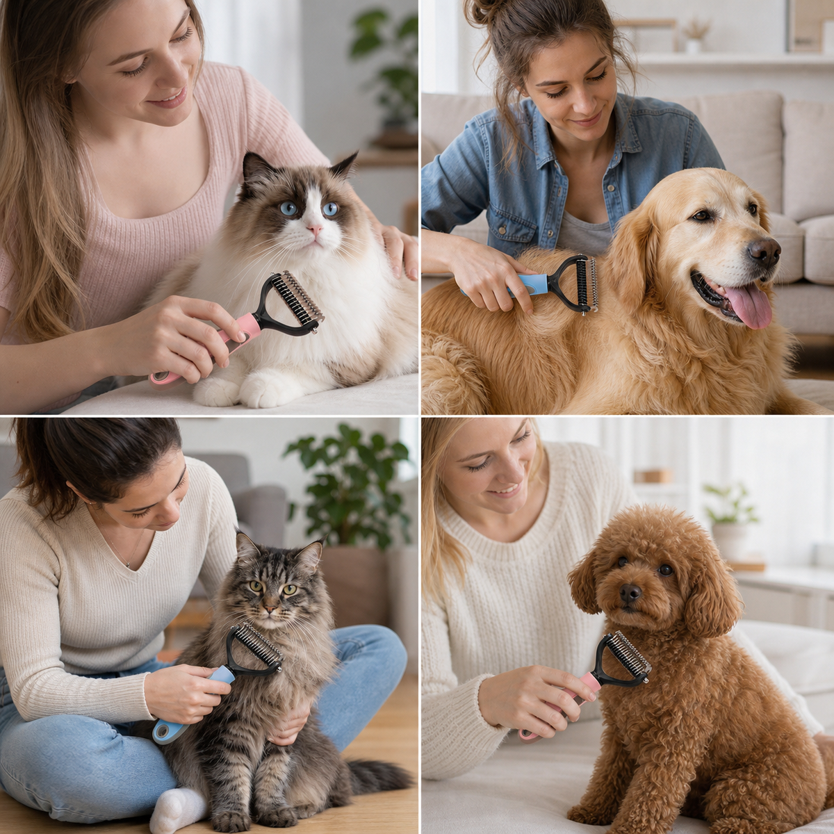 FurCare Pro 2-in-1 Comb – Knot Remover