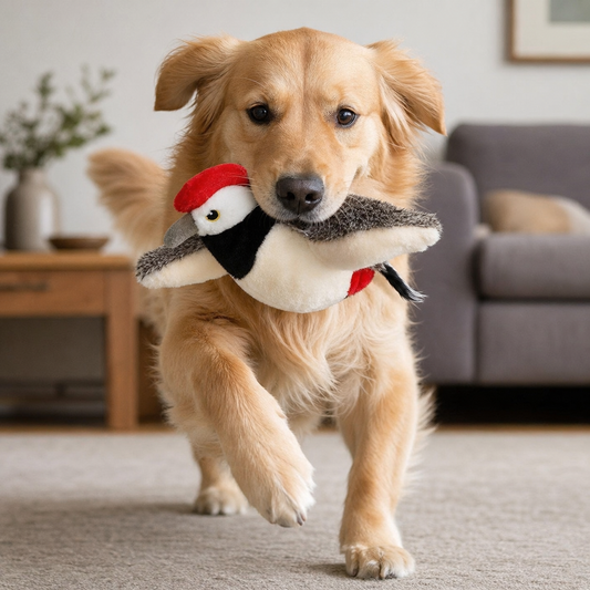 Flapping Bird Dog Toy
