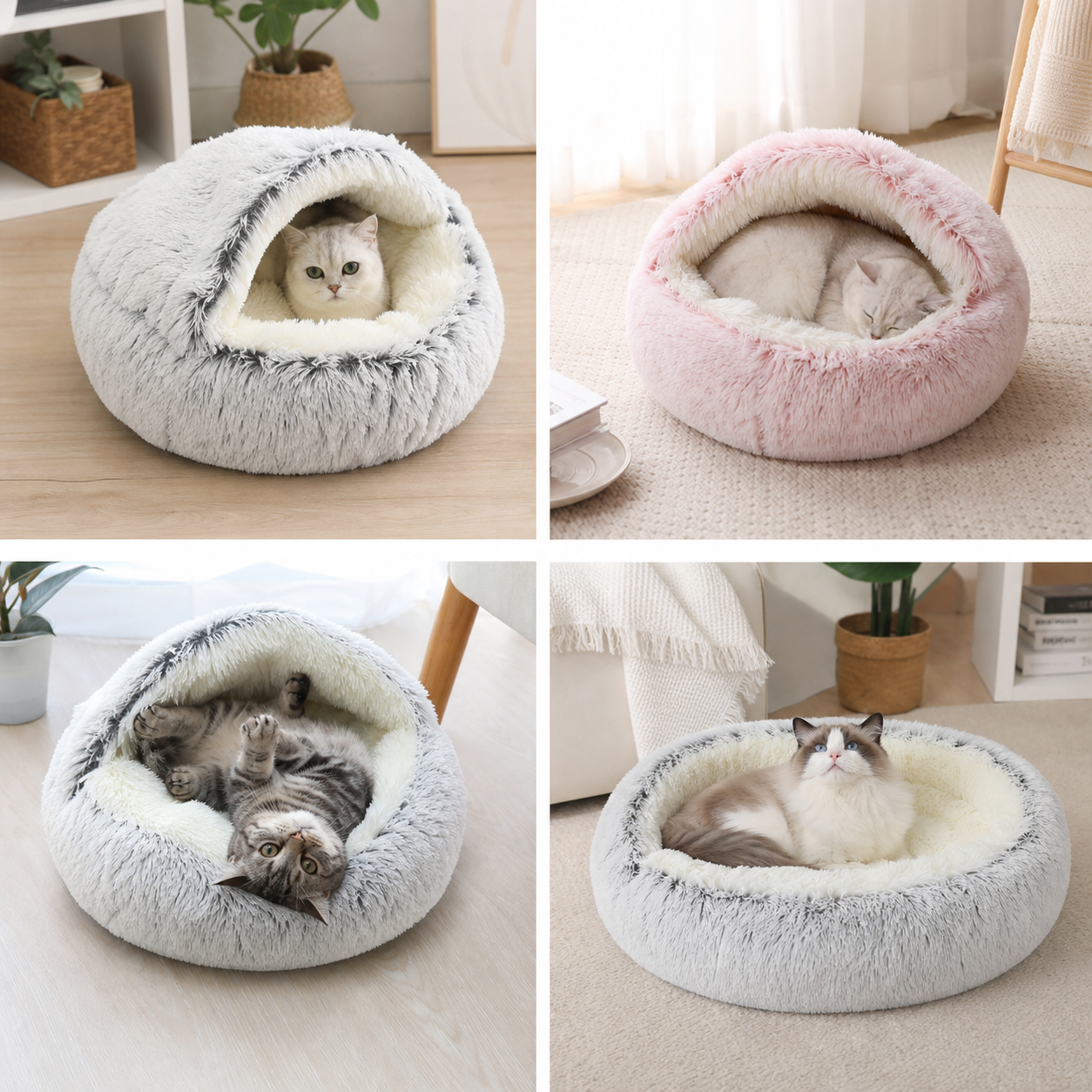 2in1 Cozy Cat Cave