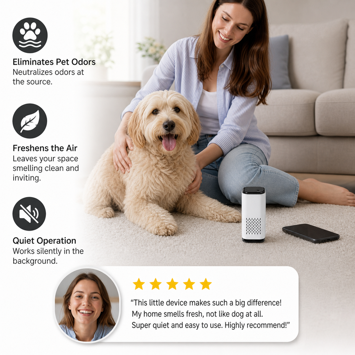 PetBreeze Fresh – Air Freshener for Pet Odors