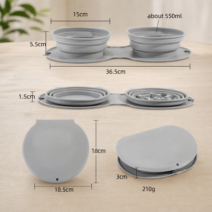 2-in-1 On-the-Go Food Bowl