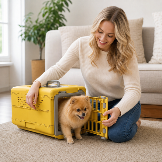 Foldable Pet Transport Box