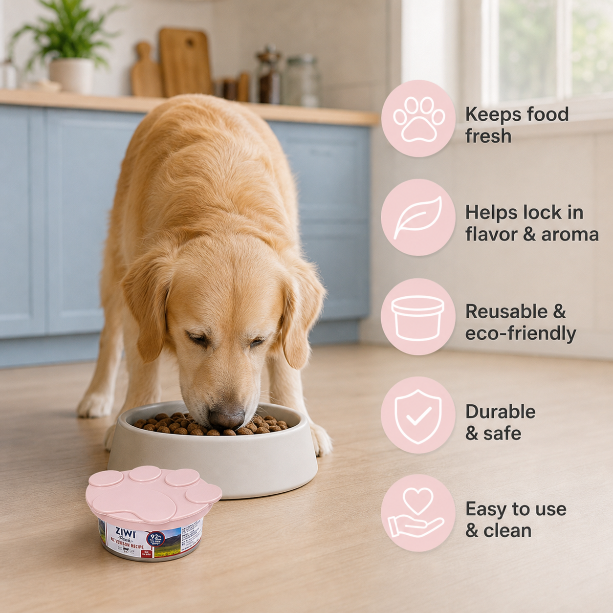 Freshness Lid for Pet Food