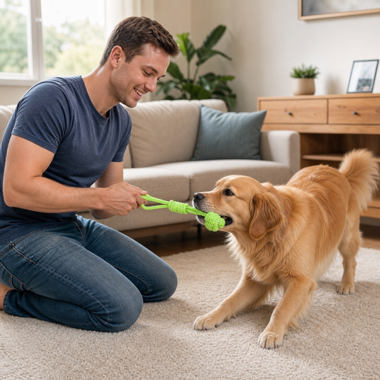 Durable Chew and Tug Play Set for Dogs