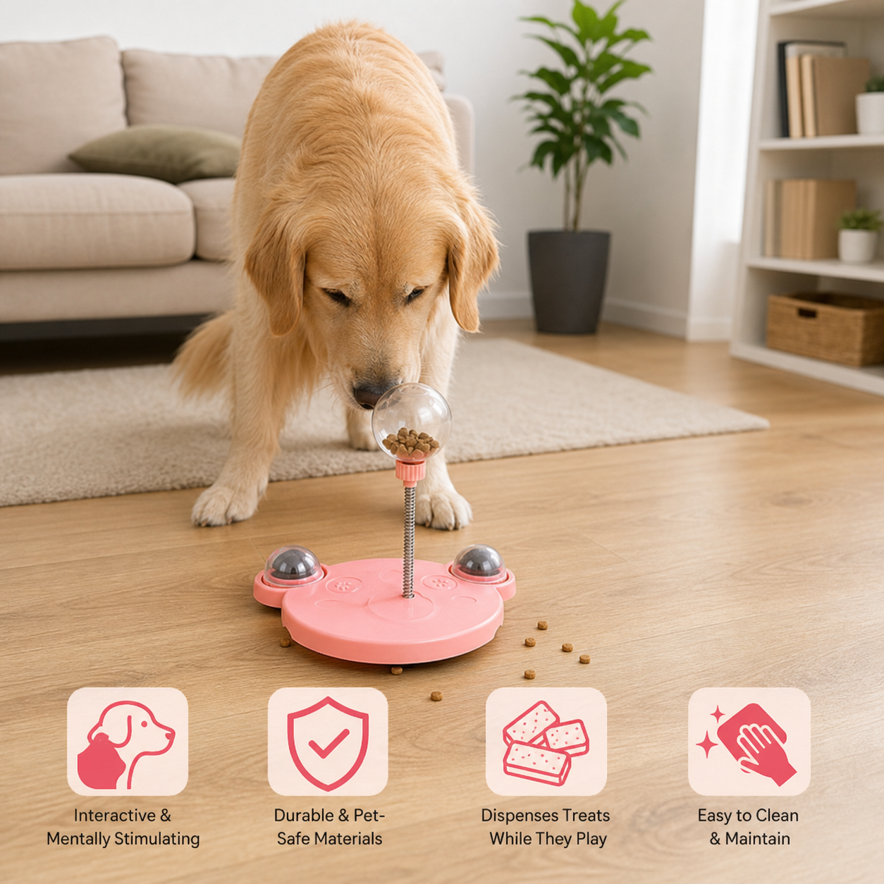 Wiggling Treat Toy for Dogs