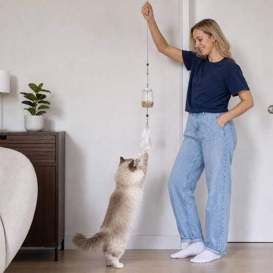 Hanging Treat Toy for Cats