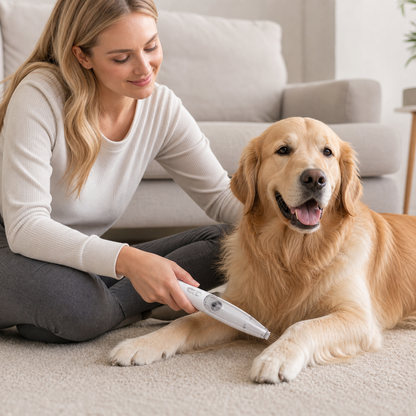 Silent Vacuum Pet Fur Trimming Device