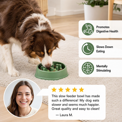 Slow Eating Feeding Station for Dogs