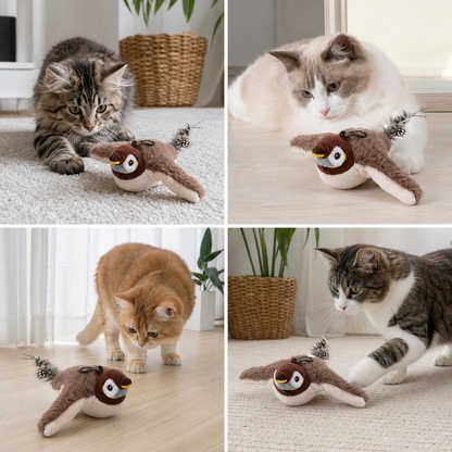Flapping Bird Cat Toy
