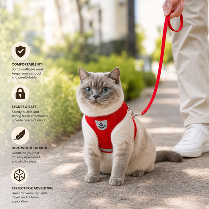 Explorer Harness with Leash