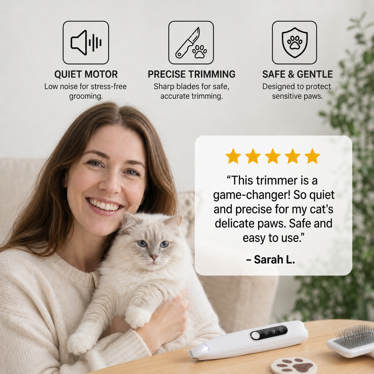 Pet Paw and Fur Trimmer