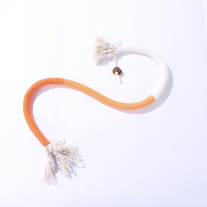 Natural cat chew rope – robust, promotes dental hygiene and reduces stress