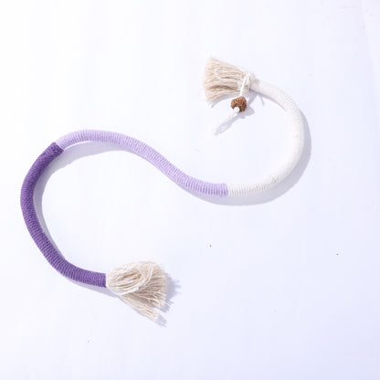 Natural cat chew rope – robust, promotes dental hygiene and reduces stress