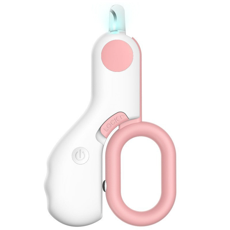 Professional Nail Clipper for Pets with Integrated Light