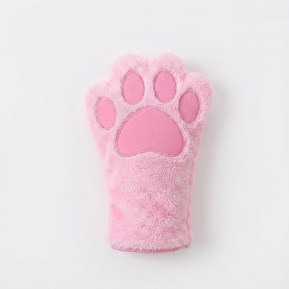 Animal care microfibre glove – dry bath towel & coat cleaning for cats